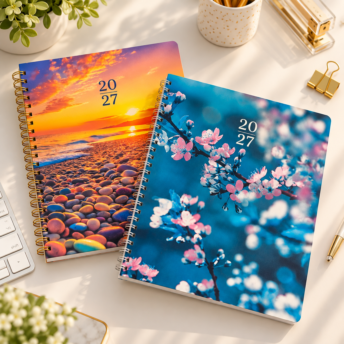 Agenda Brownline Monthly 2027 Grande