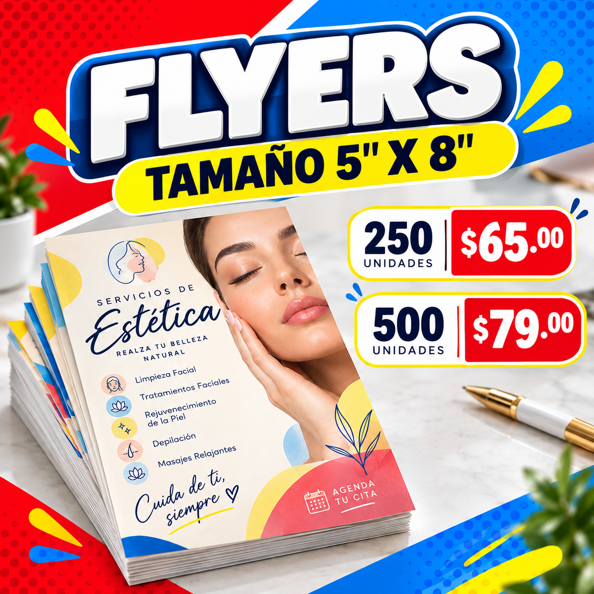 Flyers 1/2 Página