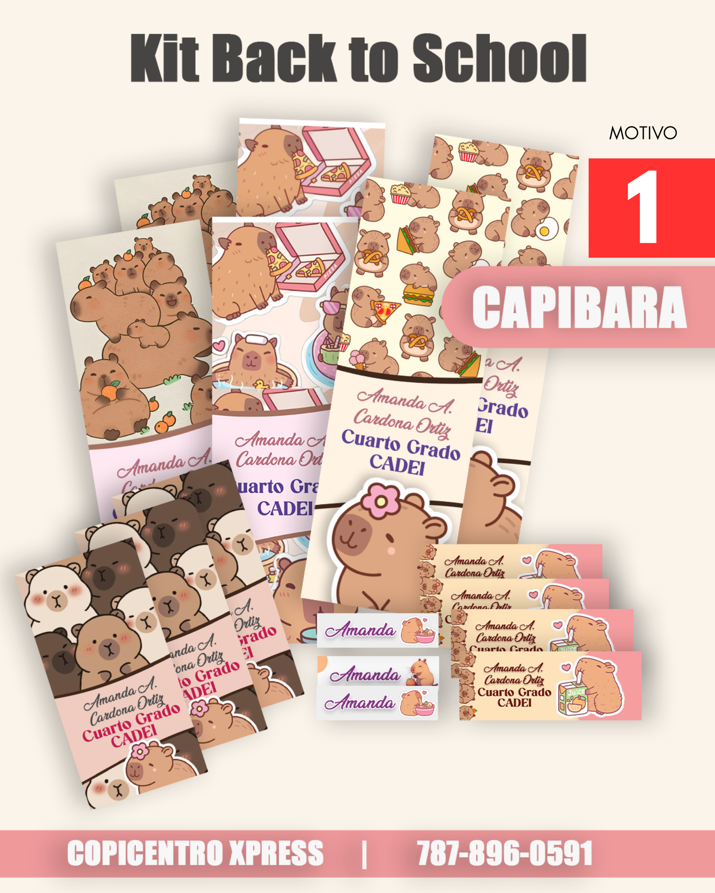 Kit Back to School de Franjas
