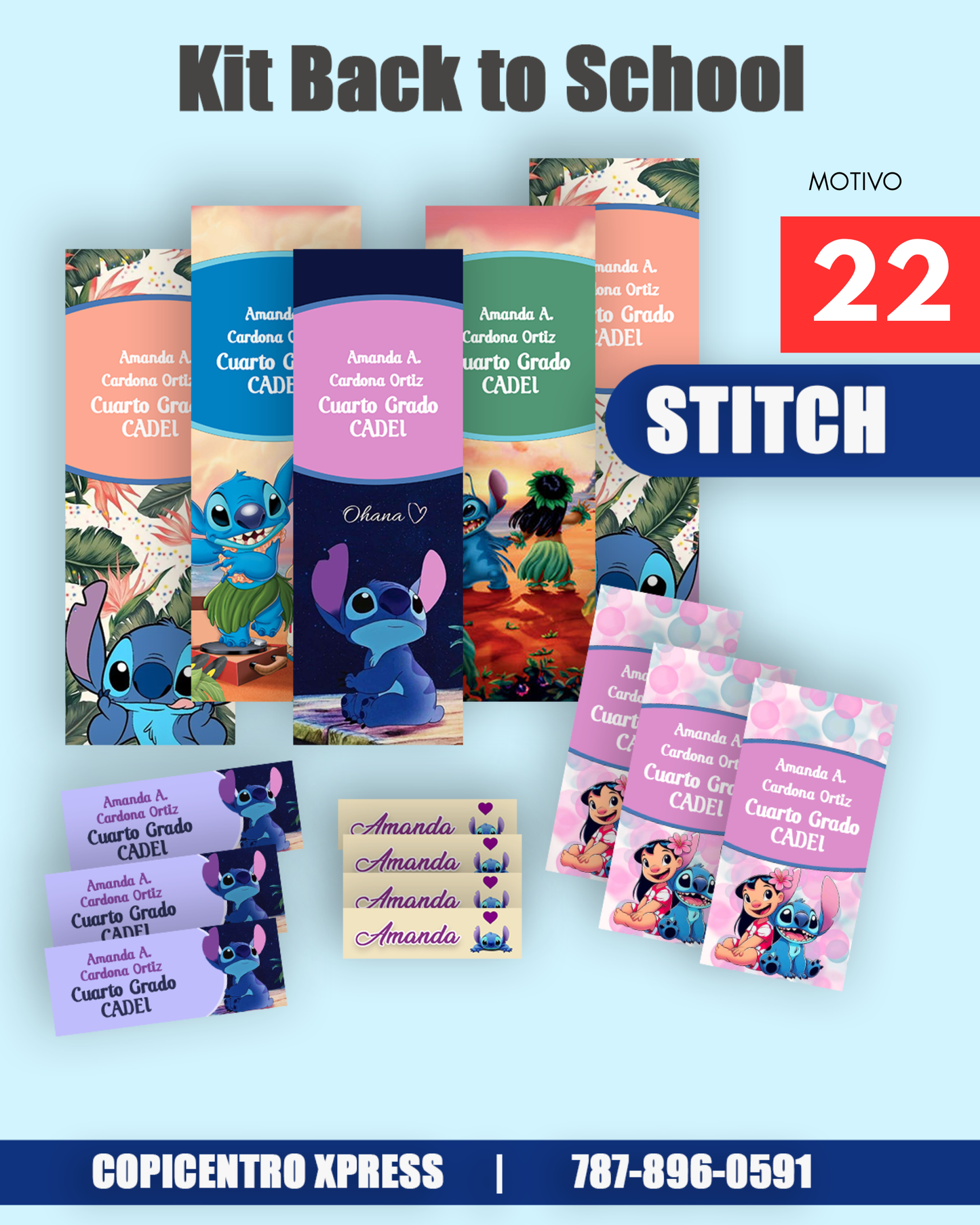 Kit Back to School de Franjas