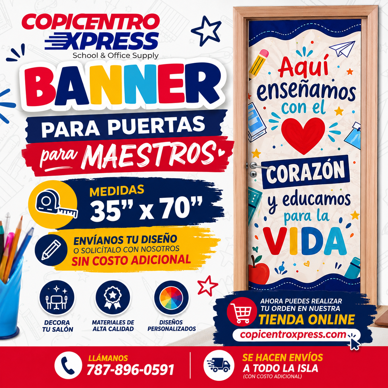 Banner Puerta para Maestros