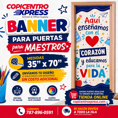 Banner Puerta para Maestros