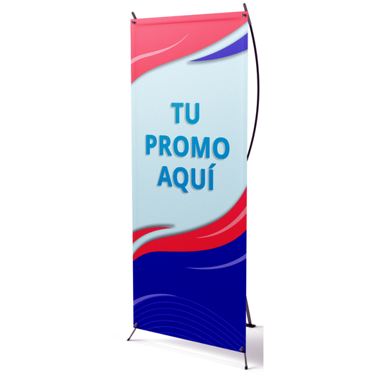 1 X-Banner Spider (Stand Banner)