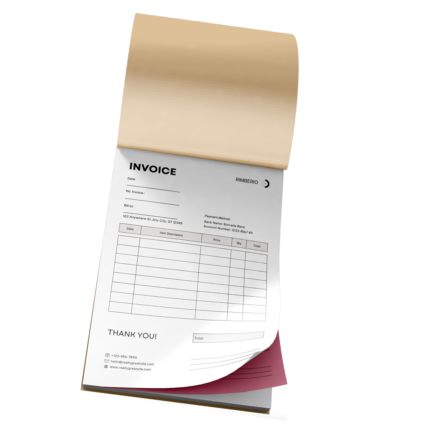 Libreta de Facturas 1/2