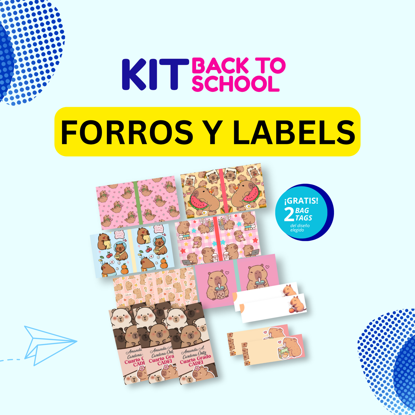Kit de Forros (Hoja Gloss o Vinyl)