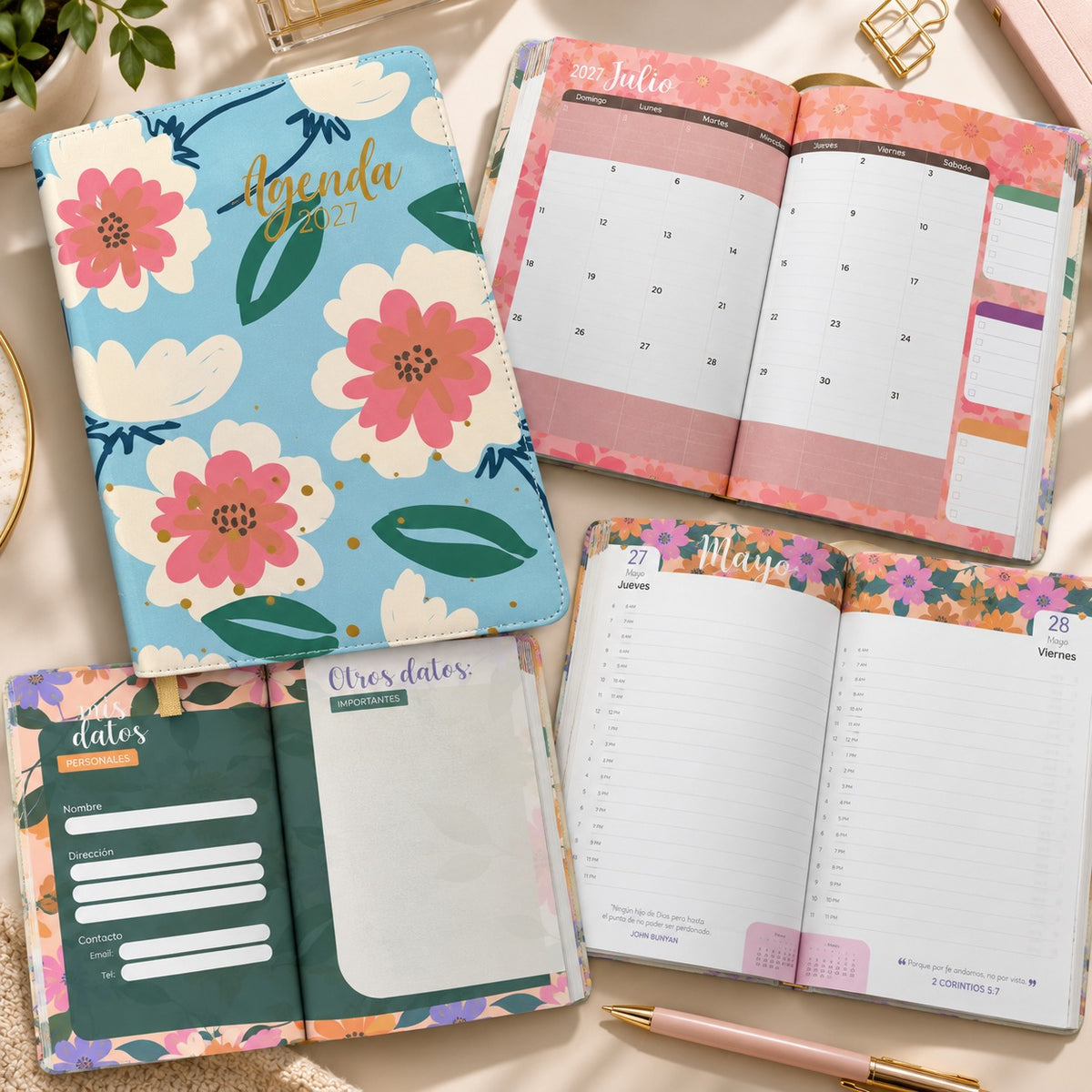 Agenda Palabras de Bendición