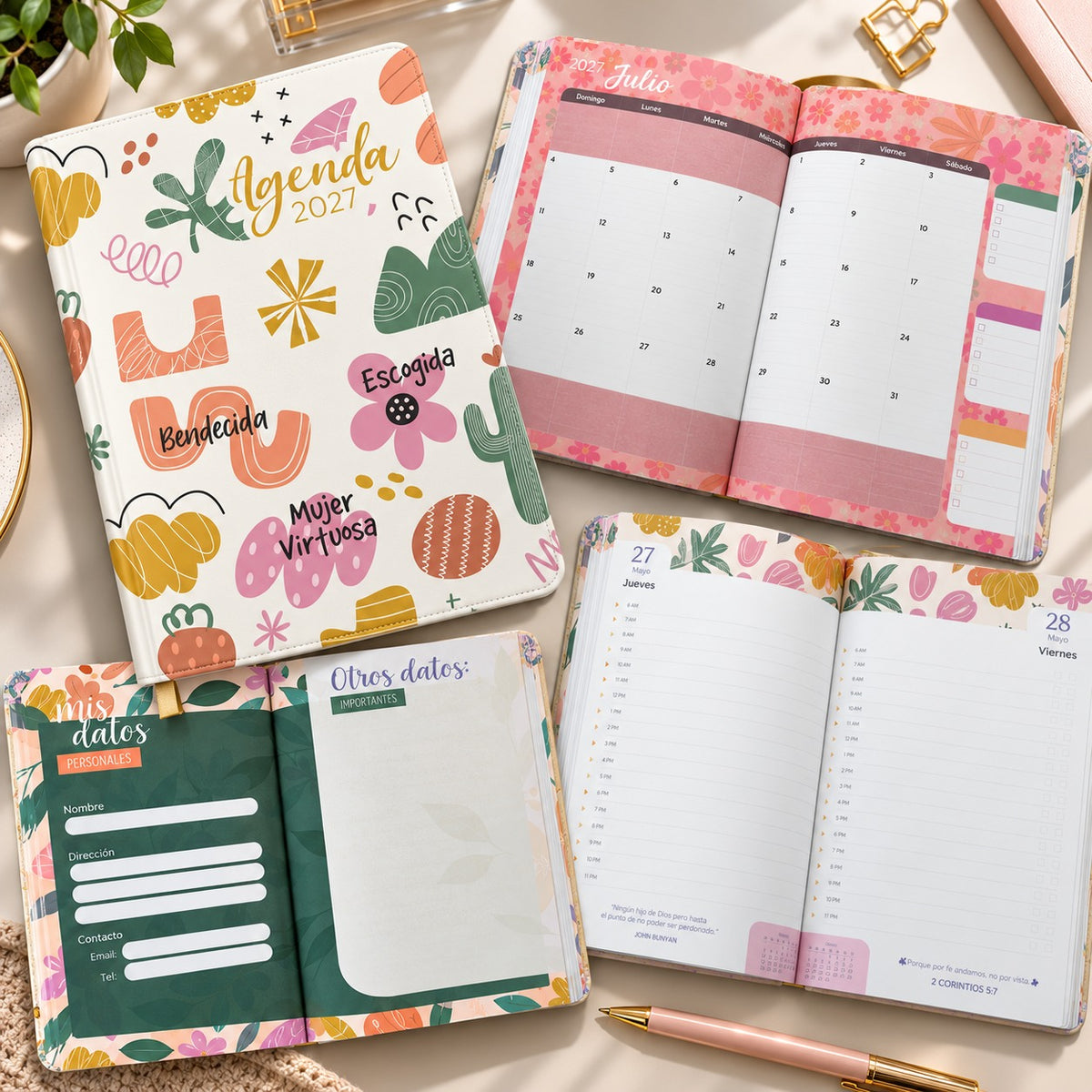 Agenda Palabras de Bendición
