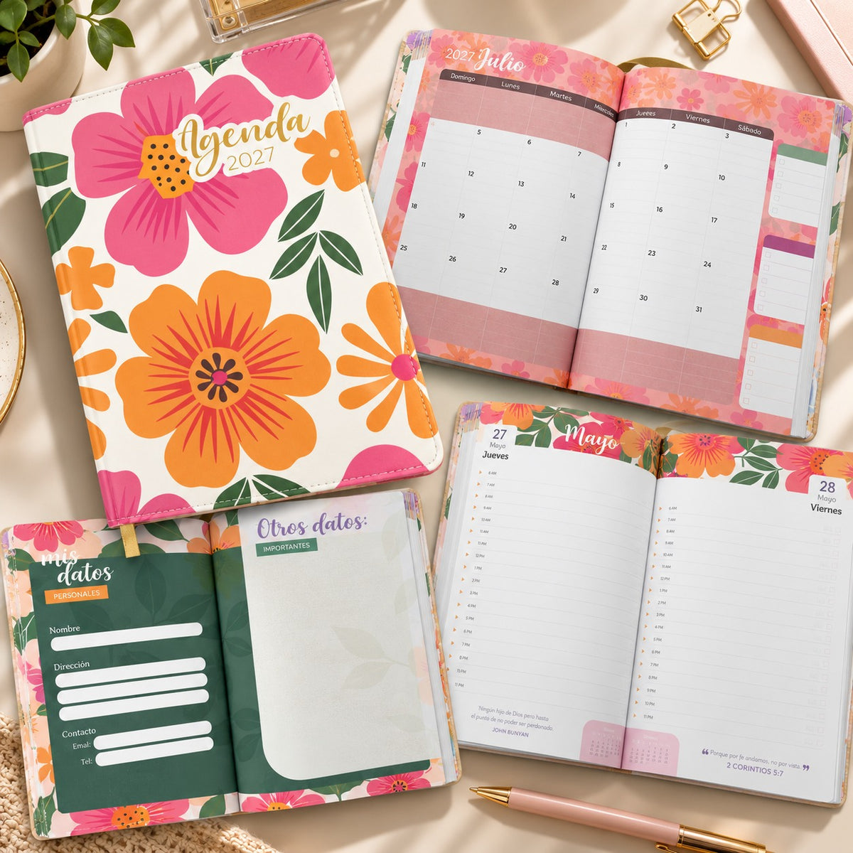 Agenda Palabras de Bendición